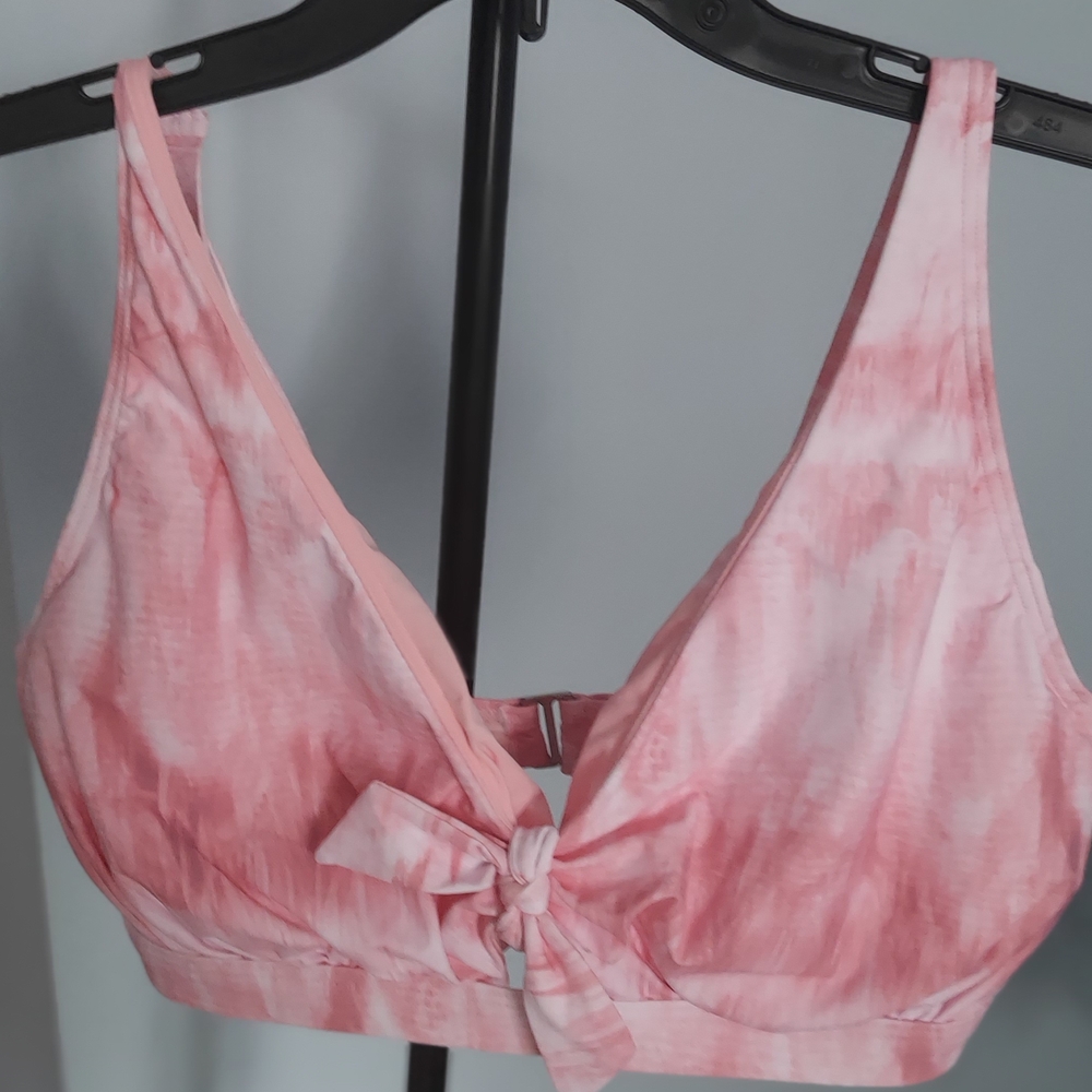 Pink Tie-Dye One Piece Swimsuit